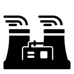 energuy waste icon logo or illustration with solid stroke style vector design. perfect use for web, mobile app, pattern, design etc.