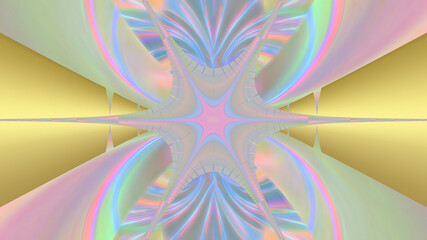 Abstract pink iridescent background.