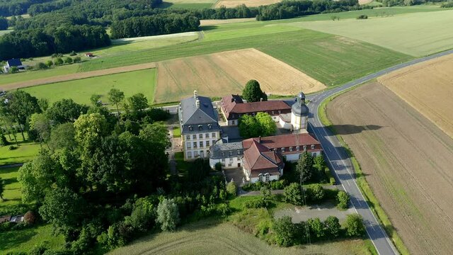 Castle Jaegersburg, Eggolsheim, Bavaria, Germany
