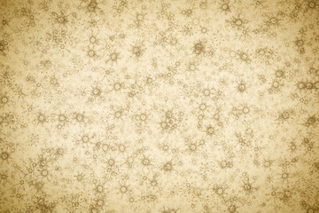snowflakes on paper texture