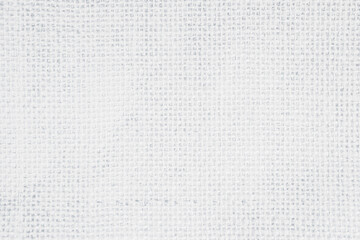 Fototapeta premium Pastel abstract Hessian or sackcloth fabric or hemp sack texture background. Wallpaper of artistic wale linen canvas. Blanket or Curtain of cotton pattern with copy space for text decoration.