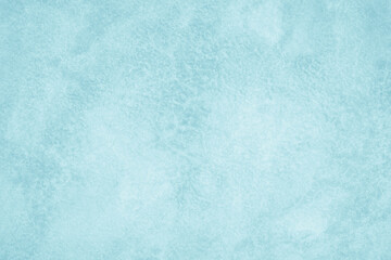 Pastel Blue and White concrete stone texture for background in summer wallpaper. Cement and sand wall of tone vintage. Concrete abstract wall of light cyan color, cement texture mint green for design.