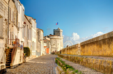 Fototapeta na wymiar La Rochelle, France, HDR Image