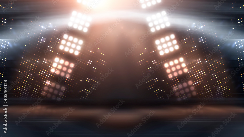 Canvas Prints abstract modern dark background. dark empty scene with neon rays and spotlights. night abstract back