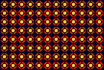 seamless pattern with circles