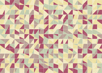 Abstract Geometric Pattern generative computational art illustration