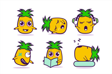 Pillow cartoon character playing music