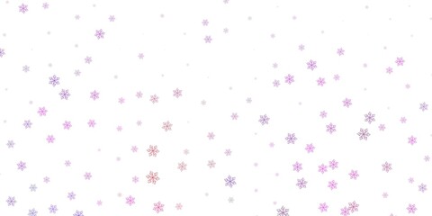 Light multicolor vector doodle background with flowers.