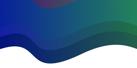 Light Multicolor vector background with bent lines.