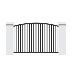Railing vector. Railing vector on white background. wallpaper. free space for text.