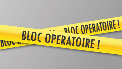 Logo bloc opératoire.