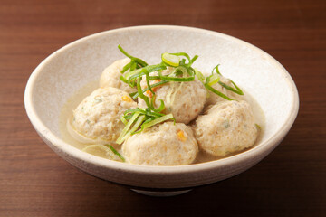 鶏だんごの煮物