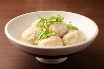 鶏だんごの煮物
