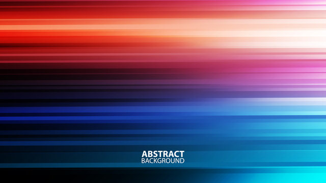 Abstract color background with dynamic line pattern. Colorful vibrant gradient banner for your graphic design. Vector illustration.