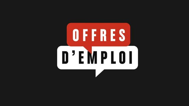 offres d'emploi