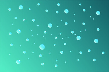 Water bubble vector illustration