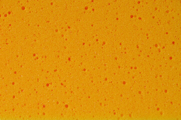 Hole pattern of yellow sponge wash texture
