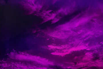purple abstract background. sky and clouds vivid colors - Powered by Adobe