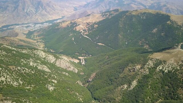 Aerial Iran Tabriz Babak Fort