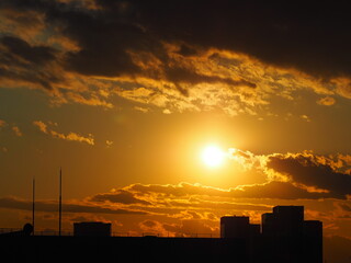 夕焼け雲