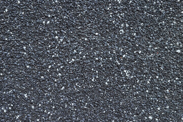 stone chips, bitumen shingles, soft roof texture close-up