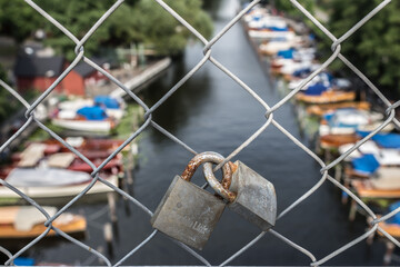 River view padlock