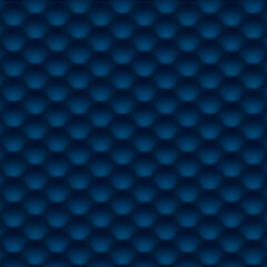 Dark blue smooth hexagons abstract technology graphic design. Geometric futuristic background. Vector illustration