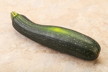 Tasty young organic natural zucchini