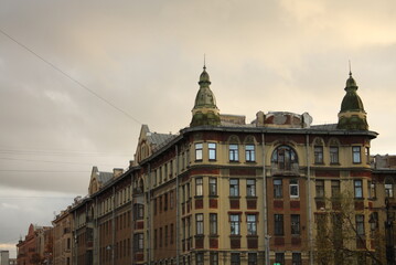 Fototapeta na wymiar old town hall in Sankt-Petersburg