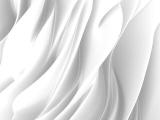 White abstract liquid wavy background