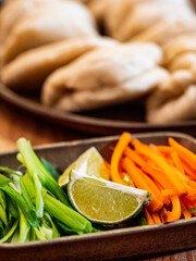 Vegetarian asian inspired food