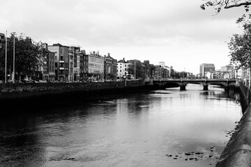 Rio Liffey en Dublin