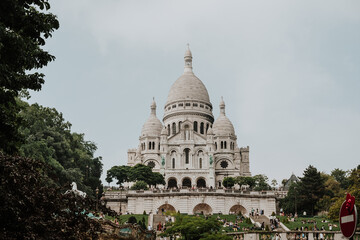 Fototapeta na wymiar Iglesia del Sagrado Corazon de Paris