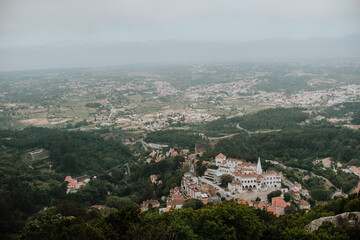 Fototapeta na wymiar Paisaje en SIntra, Portugal