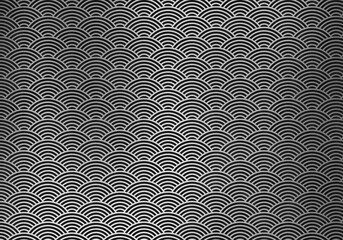 背景_バック_テクスチャ_和紙_007_黒銀