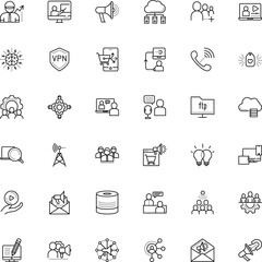 communication vector icon set such as: glyph, propaganda, blue, folder, male, pull, equality, article, database, shopping, antenna, health, set, exchange, generating, assistant, contact, coach, lens