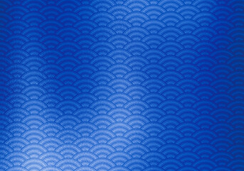 背景_バック_テクスチャ_和紙_007_青