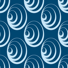 Geometric pattern with circles for bedding, textiles