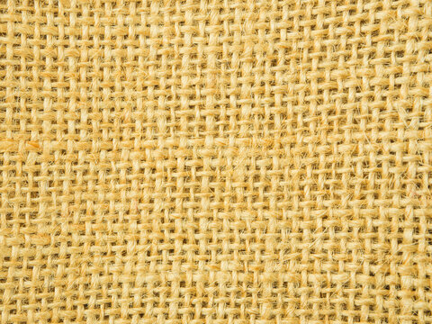 Yellow Straw Hat Macro Shot Texture Background.