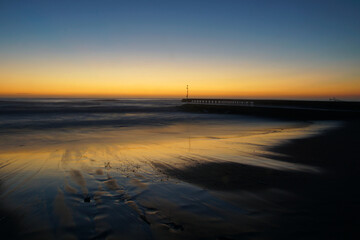 Obraz premium blue hour in the north of tuscany