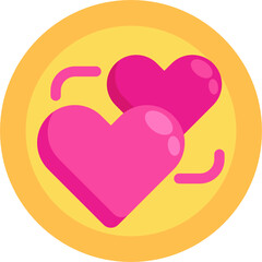 Heart Icon. Love Icon. Valentines. Vectors.