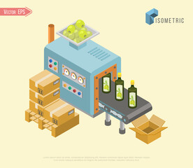 Processing olive oil. Manufacturer. Olive oil processor and packer. Processing plant
