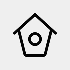 home icon on white background