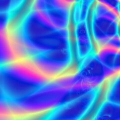 Fantasy color art neon energy abstract background