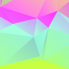Abstract Color Polygon Background Design, Abstract Geometric Origami Style With Gradient