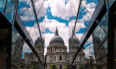 St Paul's Cathedral Reflection London Landmarks
