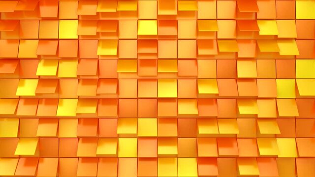 Background of Animated Squares. Abstract motion, loop, 4 in 1, 3d rendering, 4k resolution

