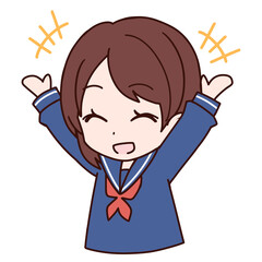 女子高生　万歳