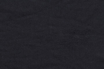 Fototapeta na wymiar The texture of the black fabric for clothing.