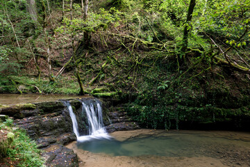 Fototapeta premium Wasserfall Gauchachschlucht